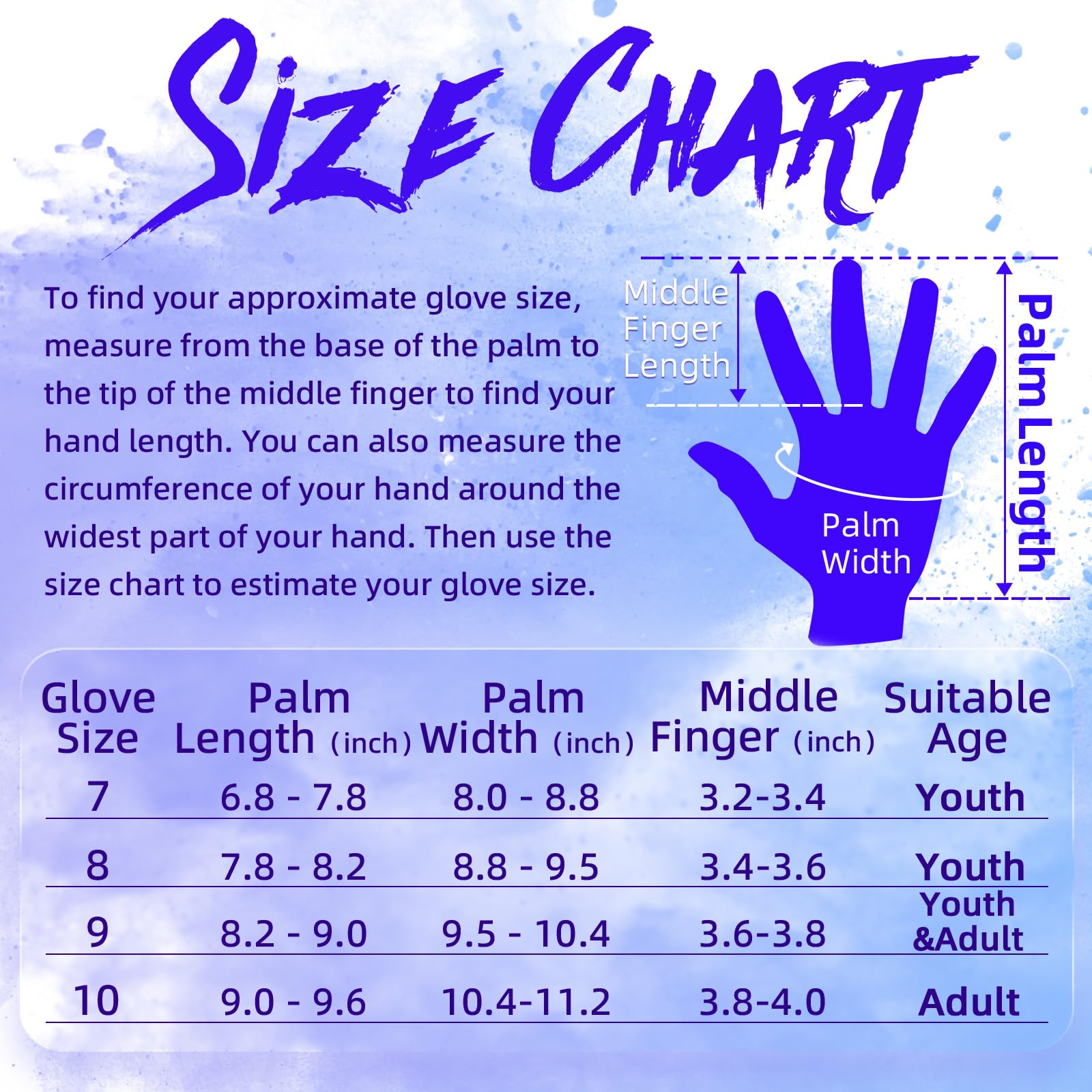 WVVOU Goalkeeper Gloves | Breathable Soccer Goalie Gloves with 4+3mm Grip