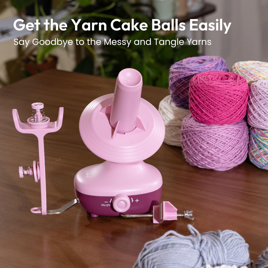 Etcokei Electric Yarn Winder – Automatic Wool Ball Winder with Stepless Speed