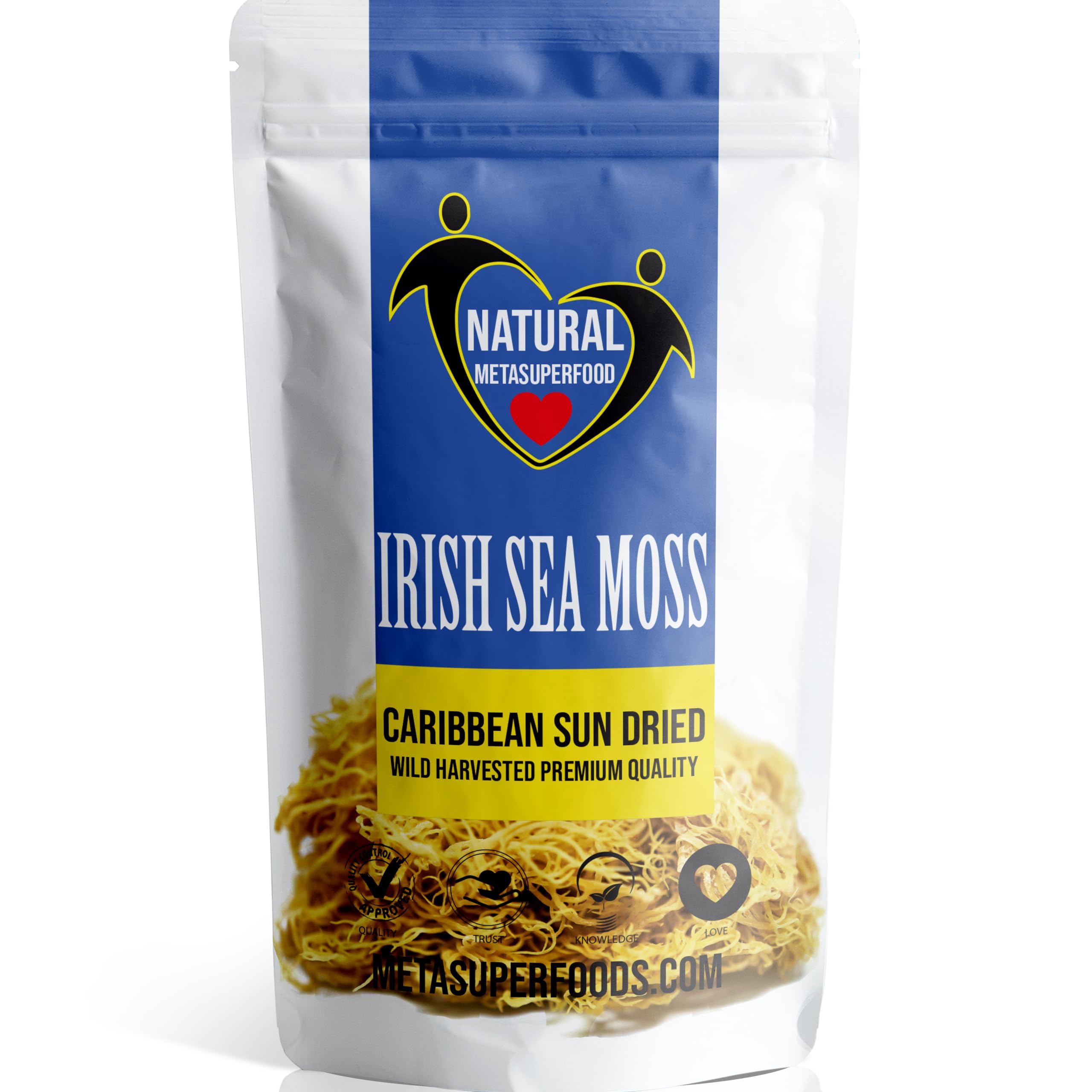 Wild Harvested Irish Sea Moss – 100g Vegan Superfood