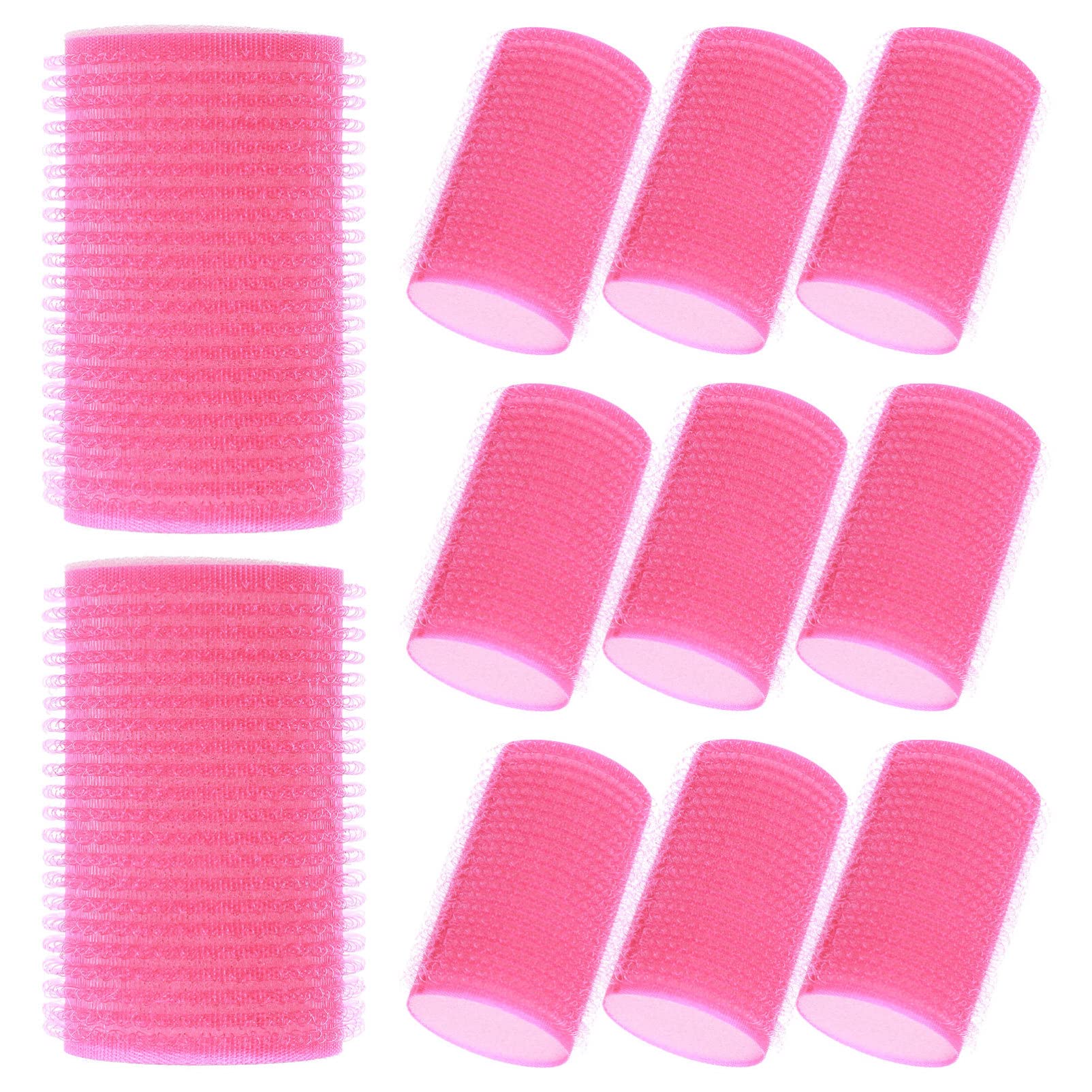 Beaupretty 12pcs Sponge Hair Rollers – Heatless Self Grip Styling Set