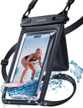 Lamicall IPX8 Waterproof Phone Pouch - 7.5" Underwater Case with Lanyard