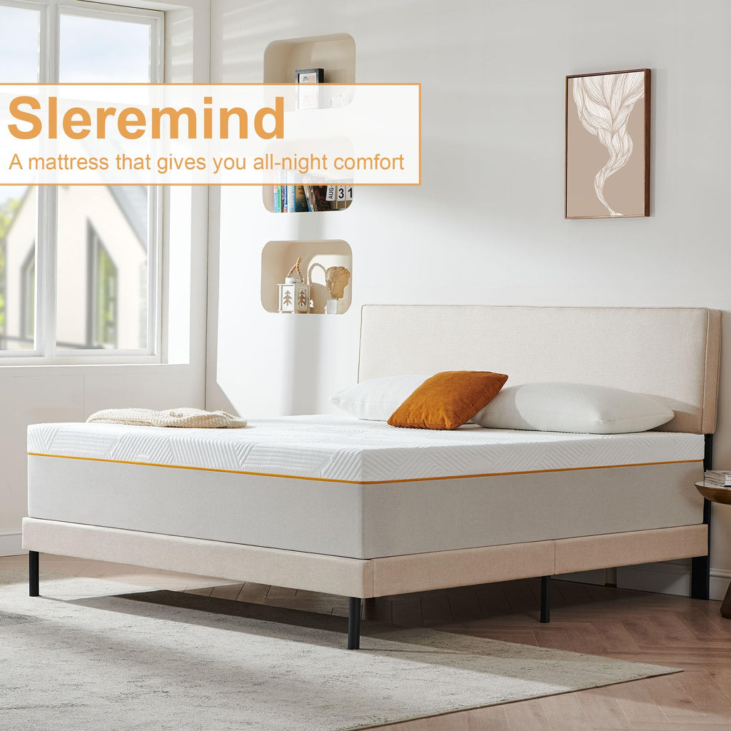Sleremind Single Memory Foam Mattress | High-Density Medium Firm