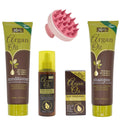 Argan Oil Hair Care Bundle with Scalp Massager – 5 Piece Set