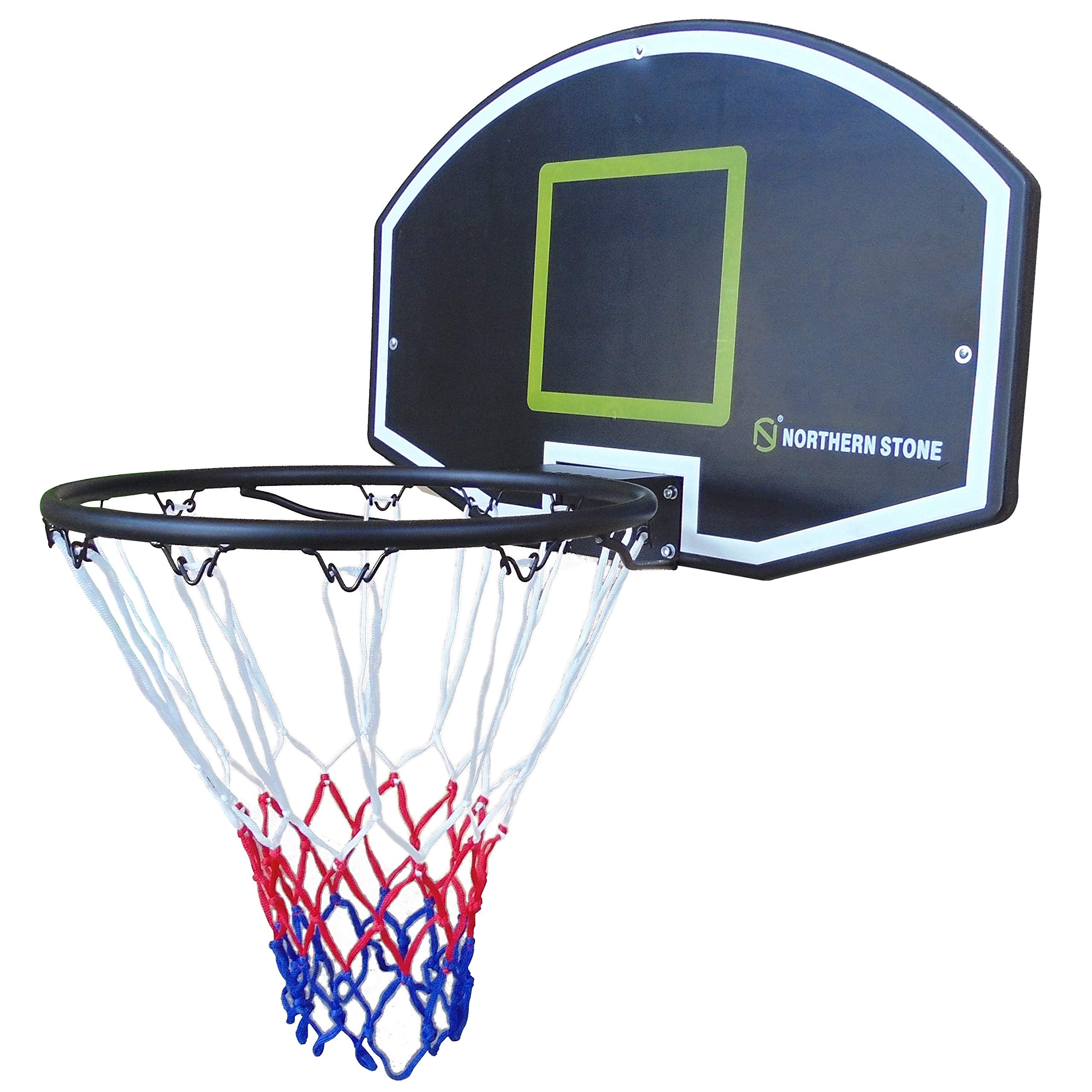 Northern Stone Wall Mount Basketball Hoop - 28 Inch Backboard Set