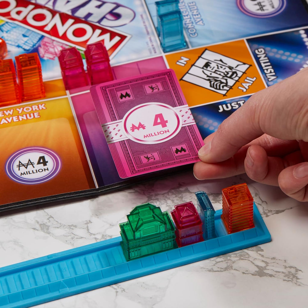 Hasbro Monopoly Chance Card Game – Fast-Paced Family Strategy Board Game