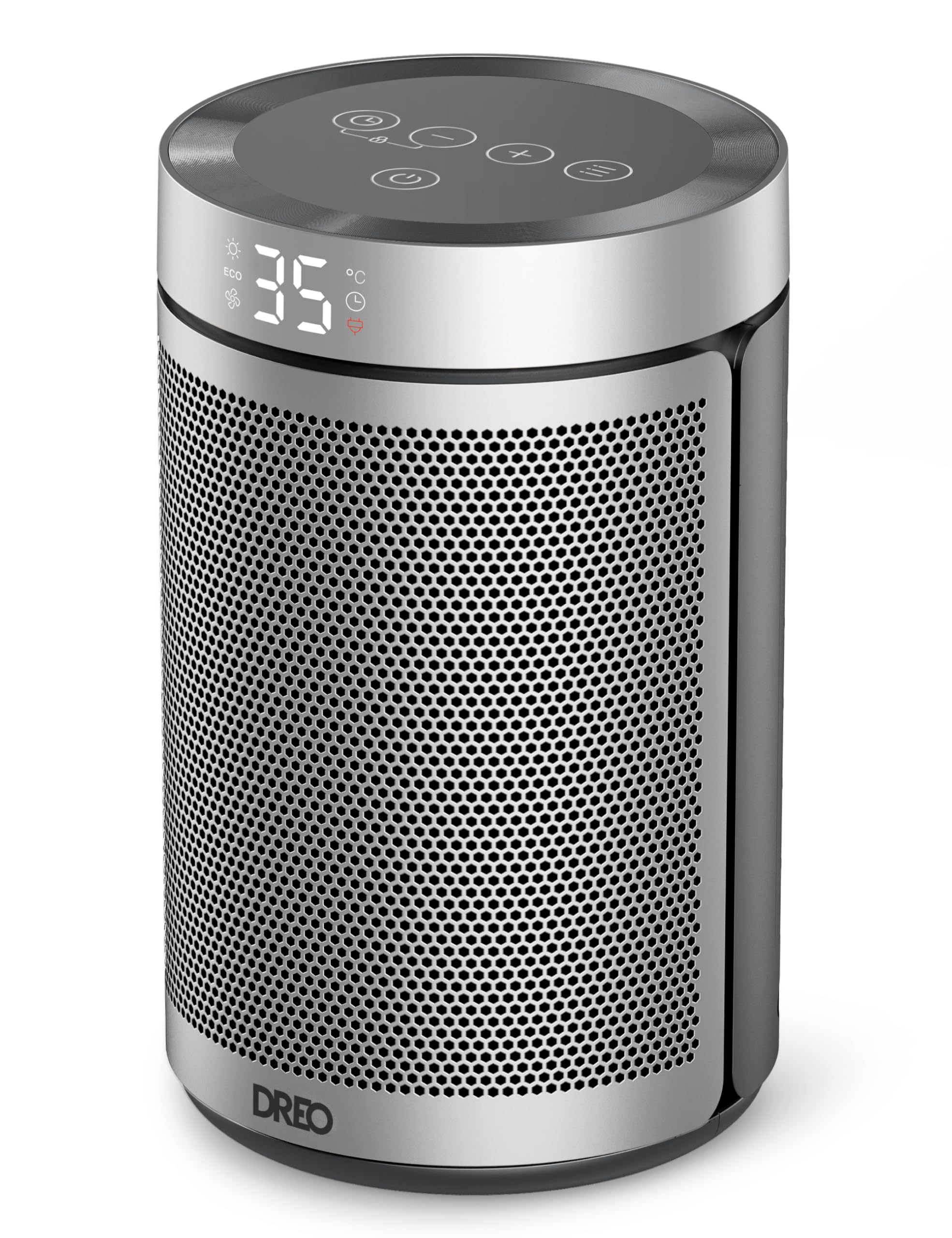 Dreo 1500W Portable Ceramic Space Heater | Silent Energy Efficient Fan