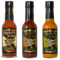 Psycho Juice Ghost Pepper Hot Sauce Gift Set - 3 Pack Collection