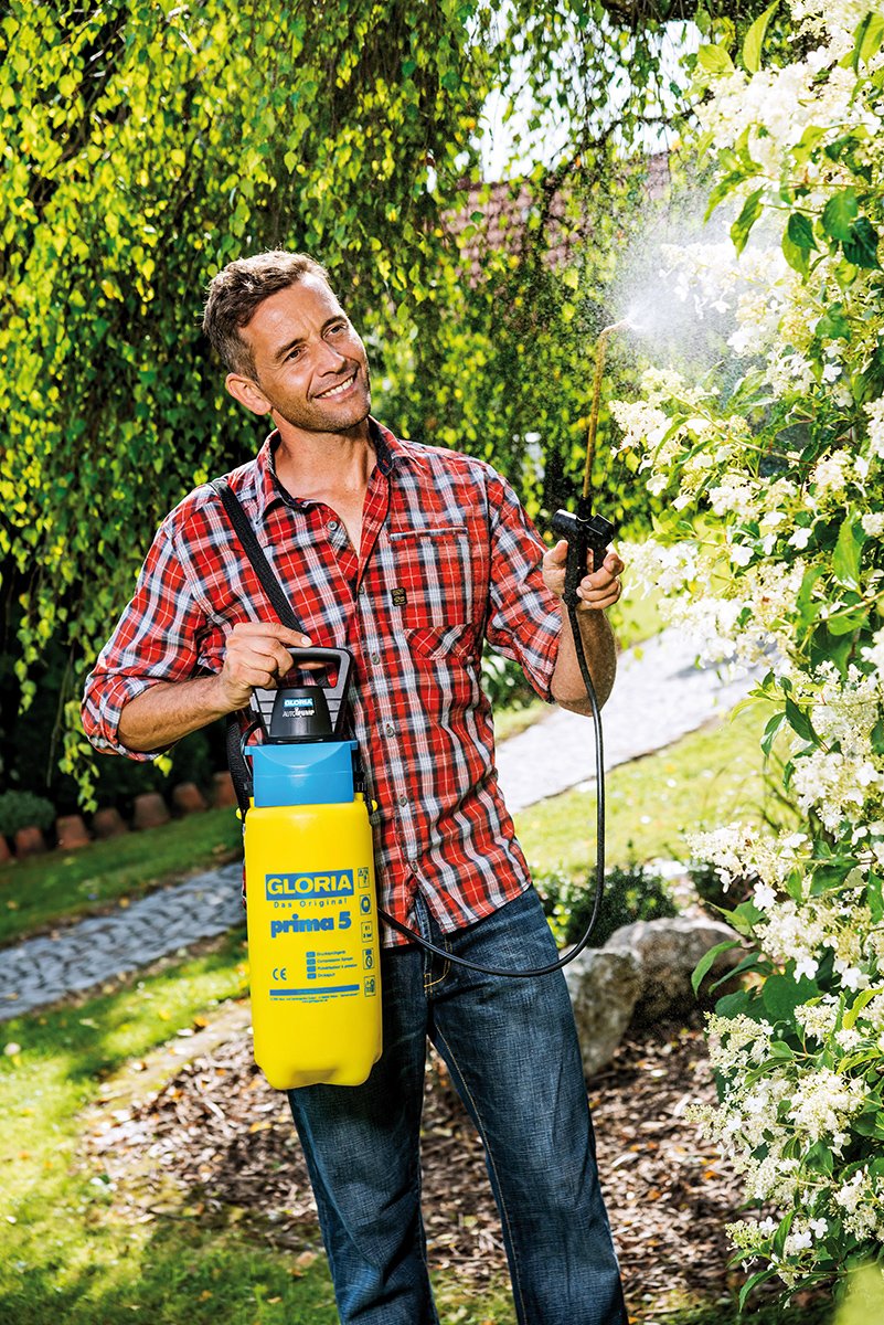 GLORIA AutoPump Set 5L Electric Garden Pressure Sprayer – Cordless