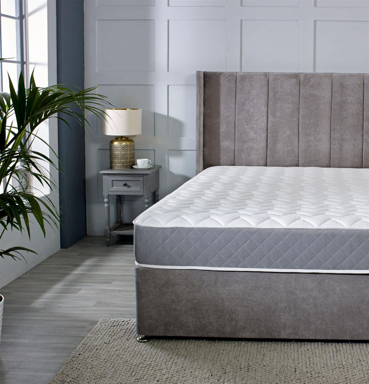 Starlight Beds Astral Grey Hybrid King Size Mattress - 5ft x 6ft6 - image 2