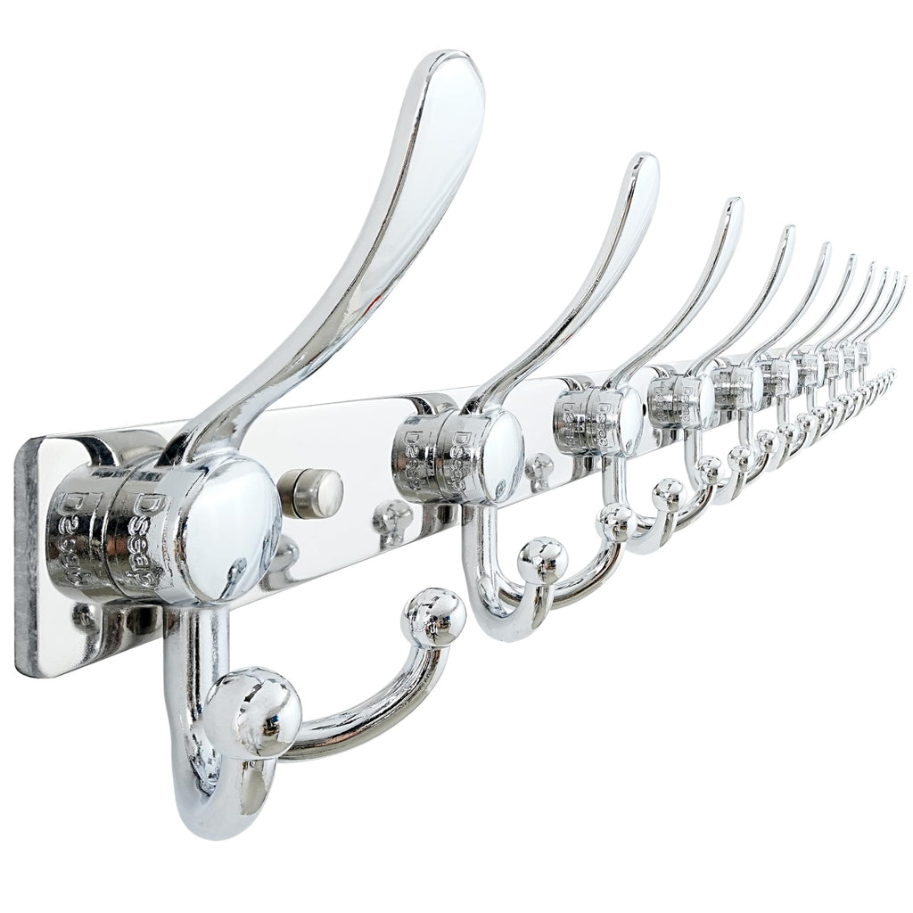 Dseap Coat Rack Wall Mount 94cm, Heavy Duty 2.5mm Base vs Flimsy 1mm, Double-Thick Solid Anti-Snap Hooks - image 1