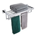 KOKOSIRI 24'' Bathroom Towel Shelf | SUS304 Stainless Steel Rack, Chrome