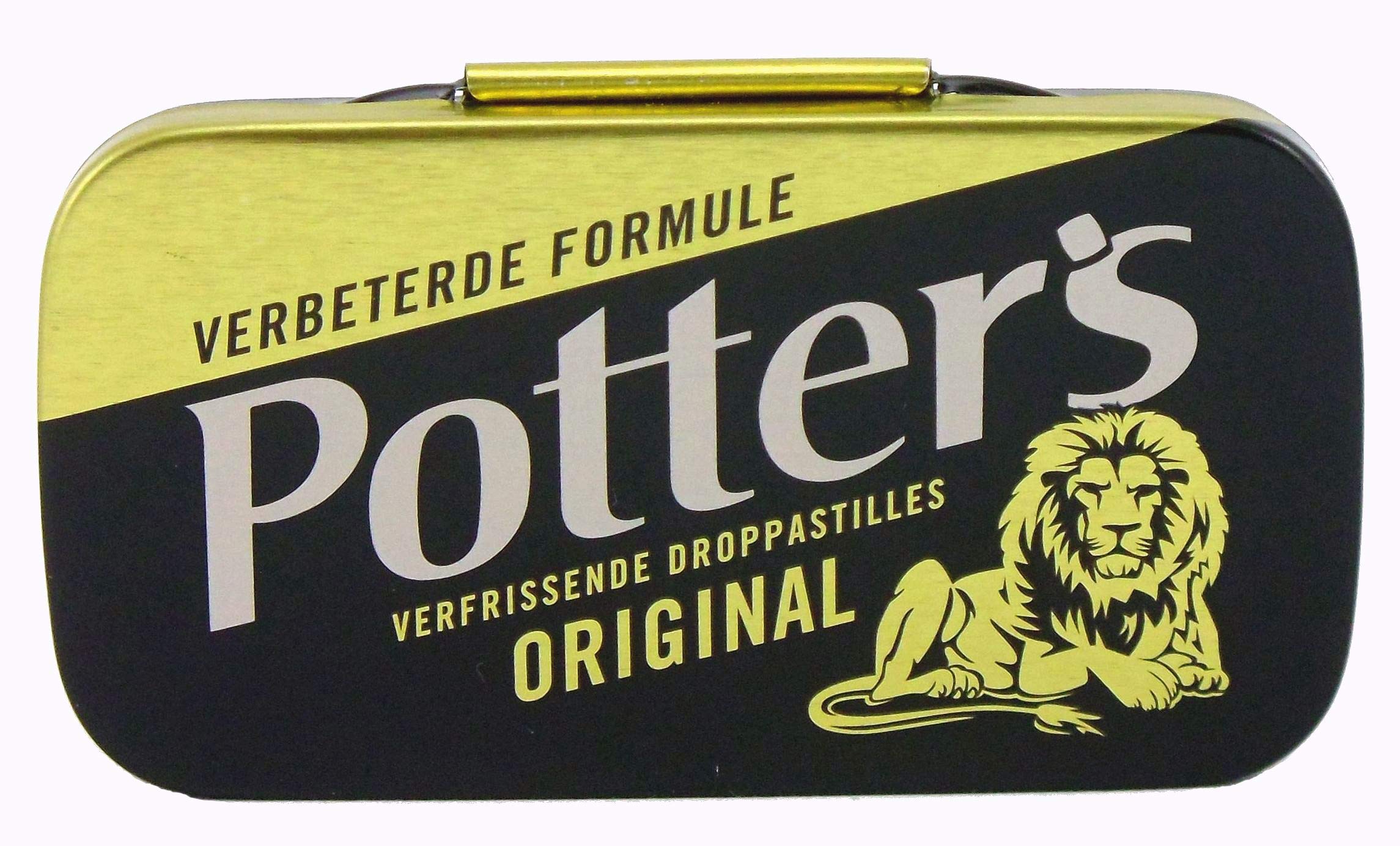 Potter's Original Liquorice Lozenges for Throat Relief - 5 Pack