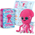 Jolof Store Squid Inky Amigurumi Crochet Kit for Beginners – DIY Plushie