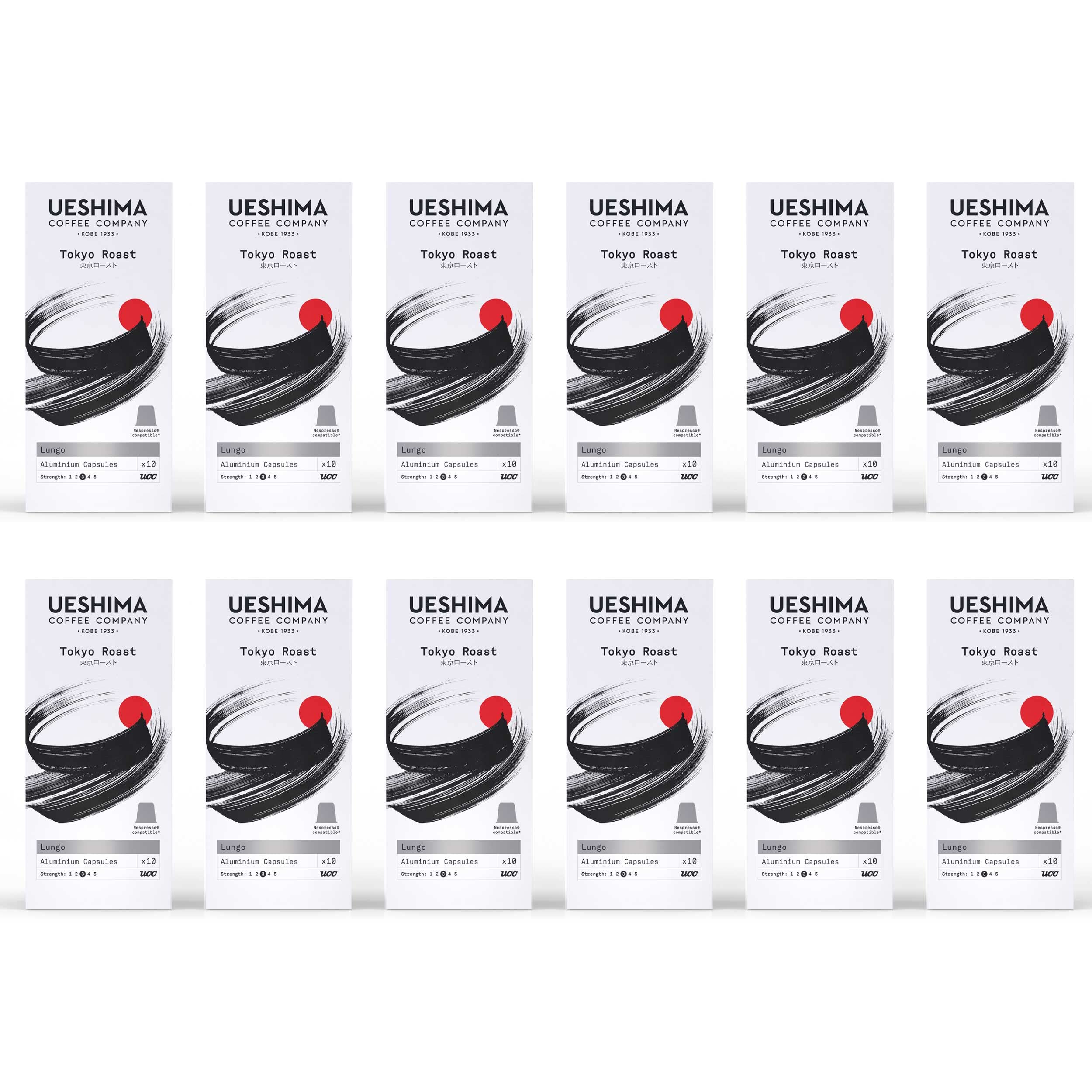 Ueshima Tokyo Roast Coffee Capsules – 120 Nespresso Compatible Pods