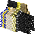Great Andrew Paint Brushes - 30 Piece Multi-Size Set for Home & Furniture