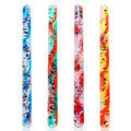 Playlearn Spiral Glitter Wand Tubes - 4 Pack Sensory Toys, 32cm