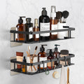 Withosent Rustproof Aluminium Shower Caddy - 2 Pack No-Drill Shelf