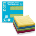E-Cloth General Purpose Microfibre Cleaning Cloths - 4-Pack Assorted