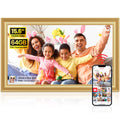 15.6 Inch WiFi Digital Photo Frame – 64GB FHD IPS Touch Screen