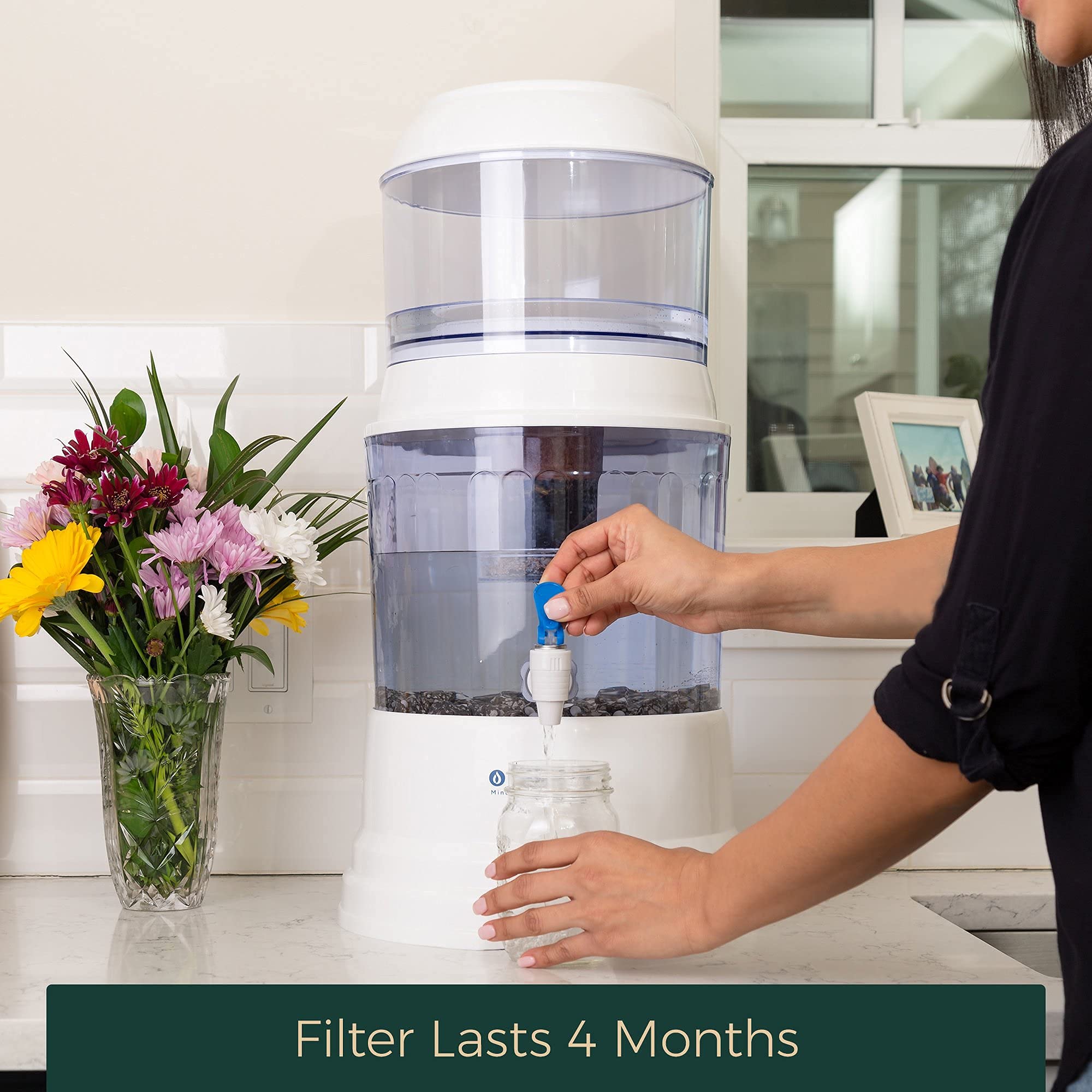 Santevia Gravity Water System Replacement Filter | Fluoride & Chlorine