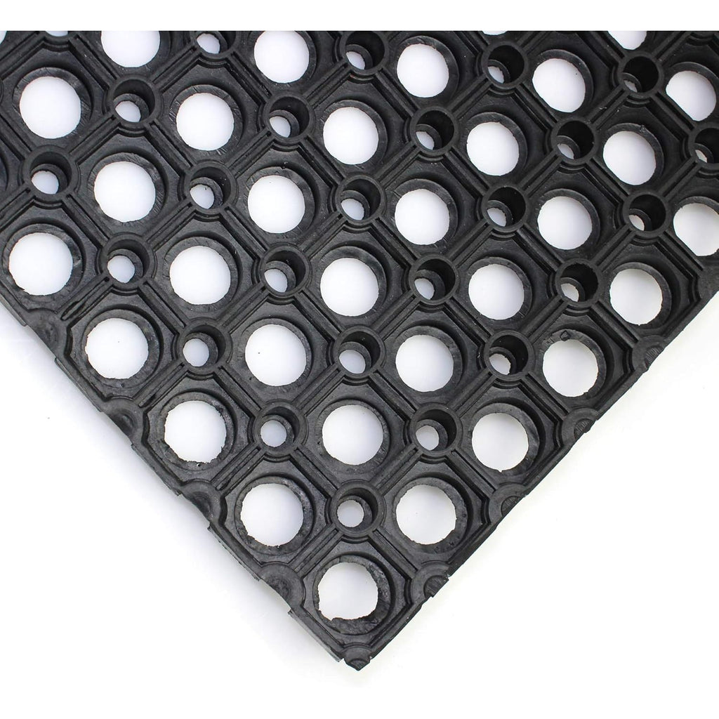 Ultralux Heavy Duty Rubber Drainage Mat – Anti-Slip Floor Mat, 150x100cm