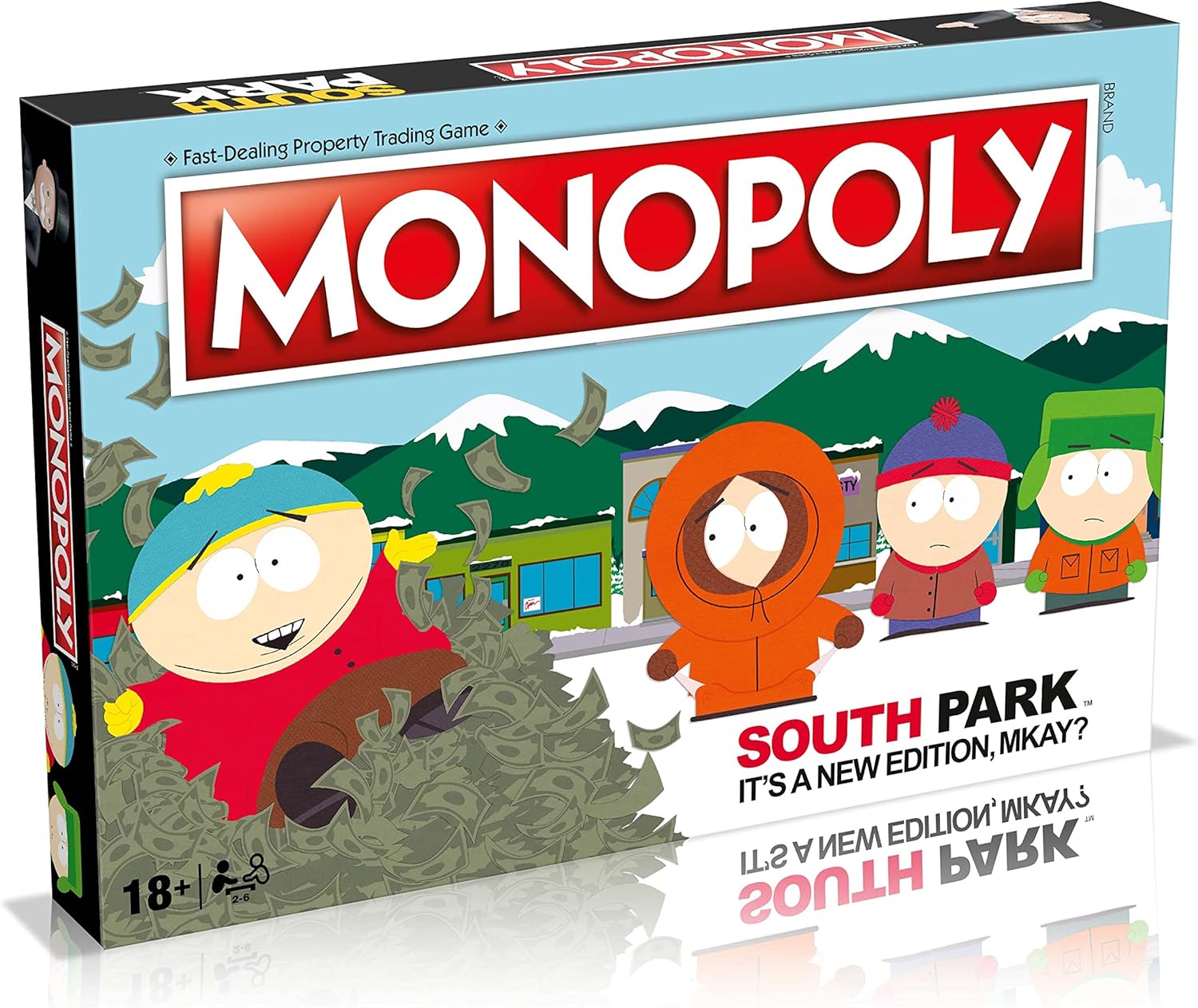 Monopoly: South Park Edition Board Game by Hasbro - Collectible Set