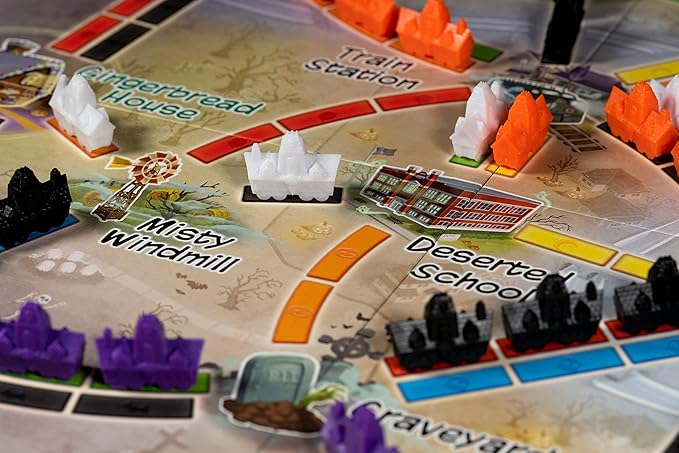 Ticket to Ride: Ghost Train – Spooky Kids Strategy Board Game by Snaps