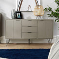 Acadia Grey Sideboard – Industrial Pine Storage Cabinet