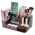 ANRUI Acrylic Nail Drill Holder | 28 Holes Machine & Bits Organizer – Gray
