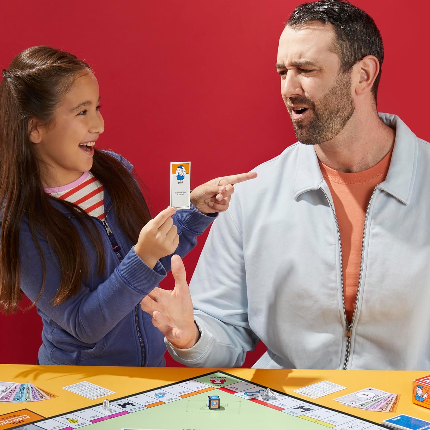 Snaps Monopoly Classic Board Game – Family Strategy Game with 8 Tokens