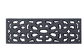 Nicoman Victorian Narrow Doormat – Recycled Rubber Outdoor Mat (4 Pack)