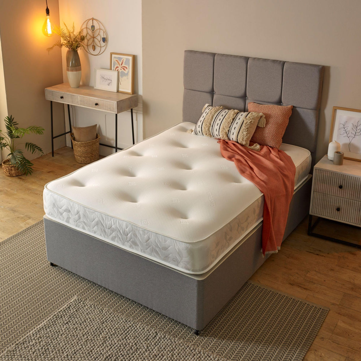 Starlight Beds Galaxy Tufted European Single Mattress, 90x200x20cm - image 2