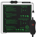 Mojimdo 70W Seedling Heat Mat with Thermostat - 50x50cm Waterproof PVC
