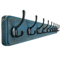 Dseap Coat Rack Wall: 97cm Long, Patented, Heavy-Duty, 10-Double-Hooks Wooden Wall Mounted Coat Rack Coat Hanger Hook Rail for Winter Coats Hat - image 1