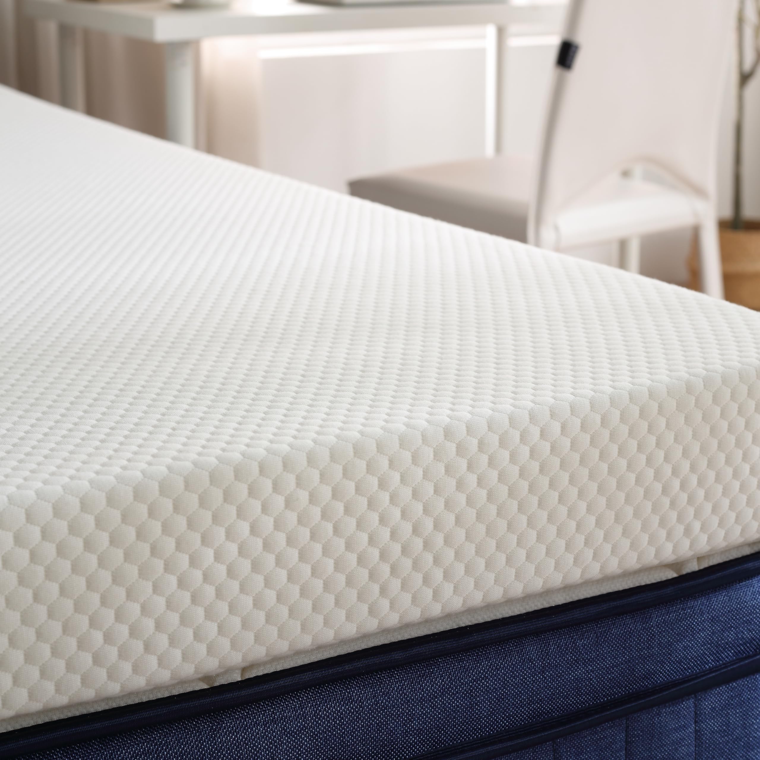 Gwydre Single Memory Foam Mattress - 10cm High Density Ventilated Bed