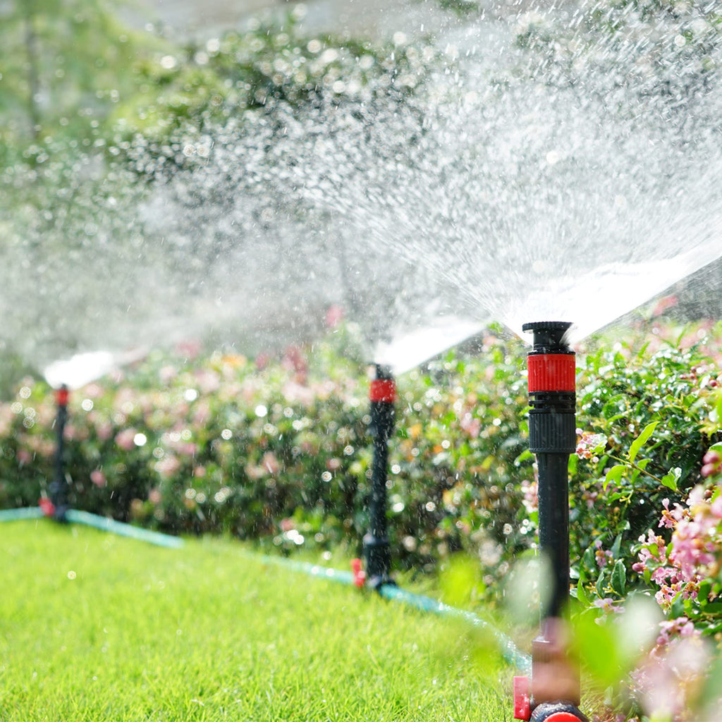 Eden Multi-Adjustable Flex Design Garden Sprinkler with Extension Set