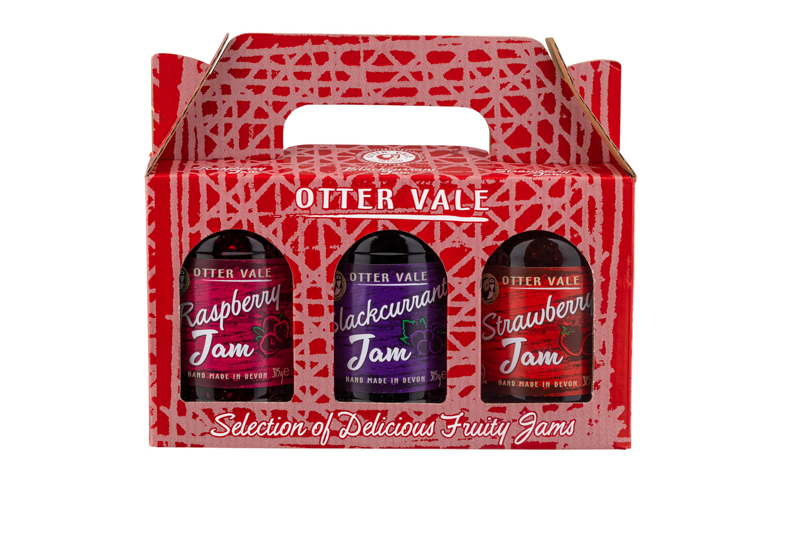 Otter Vale Boozy Marmalade Gift Pack – 3 Handmade Devon Jars, 945g
