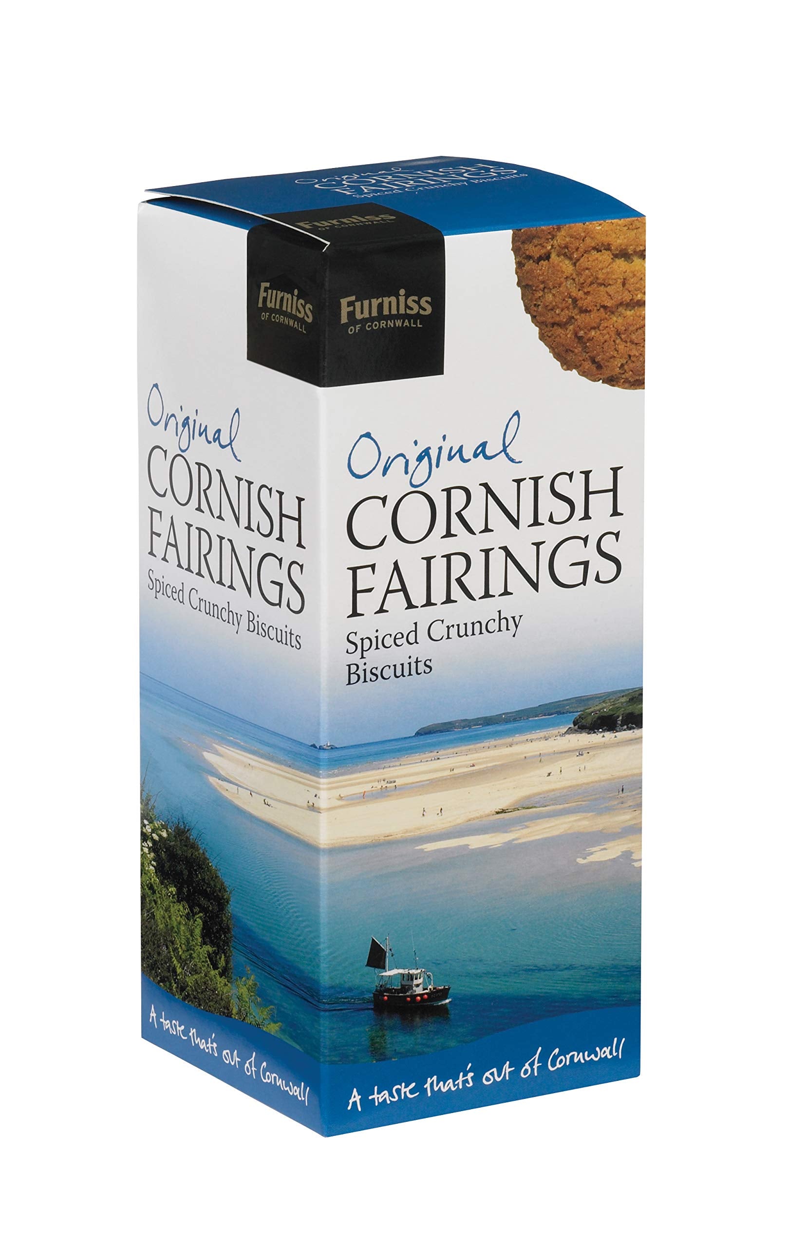 Furniss Original Cornish Fairings – Spiced Crunchy Biscuits, 200g (4 Pack)