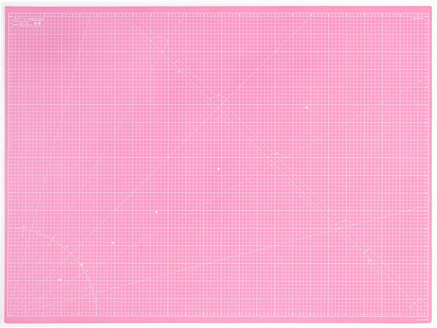 Elan A0 Self Healing Cutting Mat | 5-Ply Extra Large Craft Board, Pink/Purple