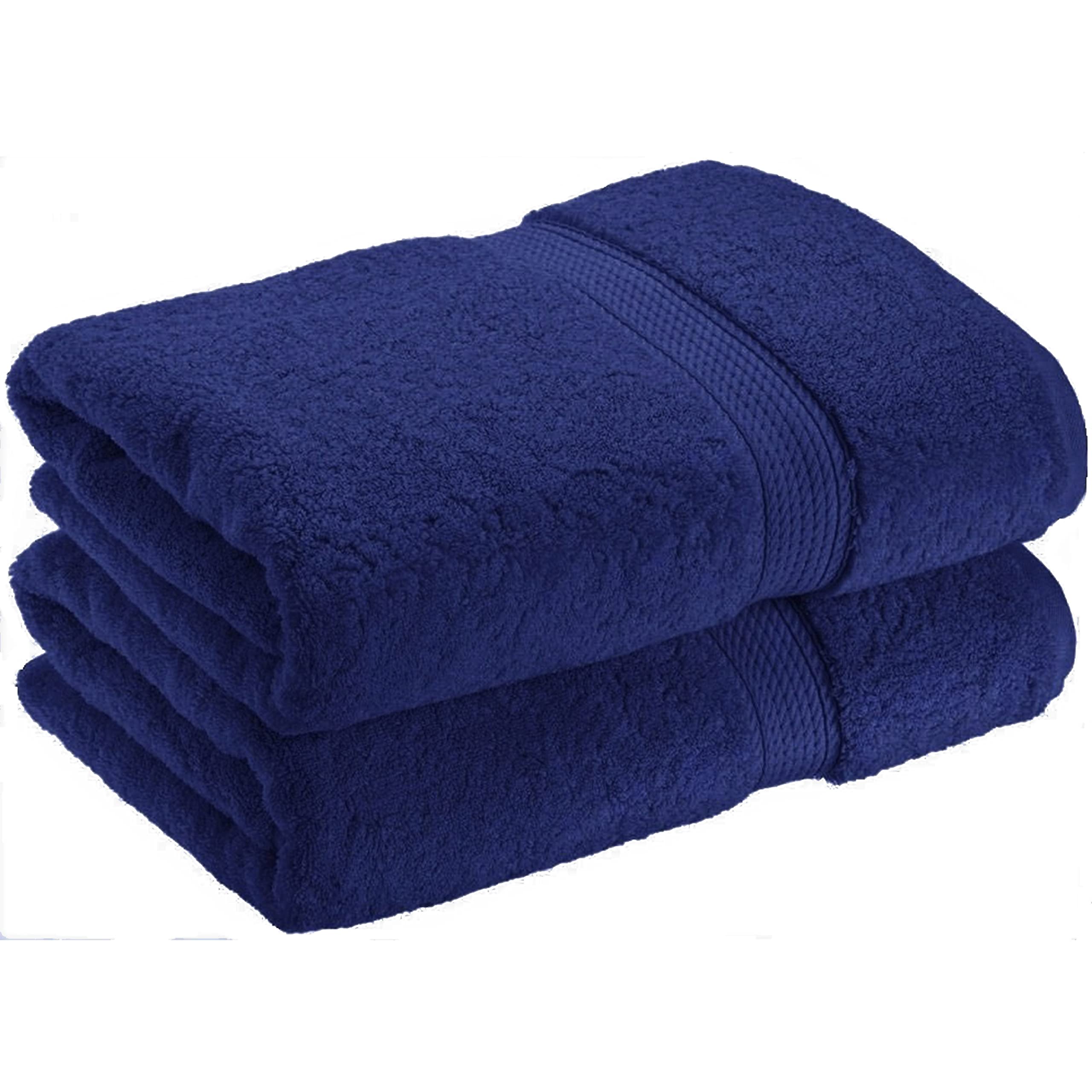 Nausha 2-Pack Luxury Bath Sheets | 100% Egyptian Cotton 600 GSM