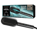 REVAMP Progloss Deepform Ceramic Straightening Brush with Ionic Frizz Control