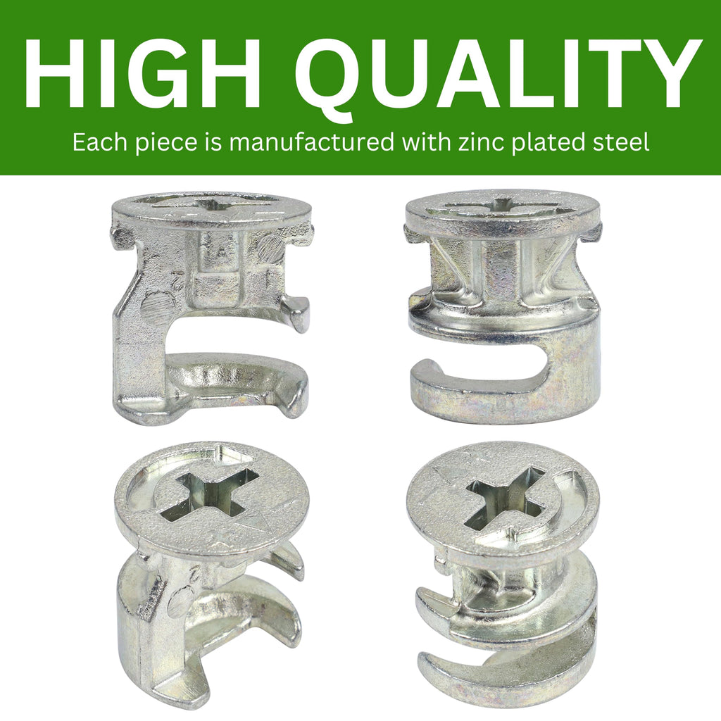 Spare Hardware Parts Cam Lock Nut 23MM | Replacement for IKEA Part # 110837 | Pack of 10