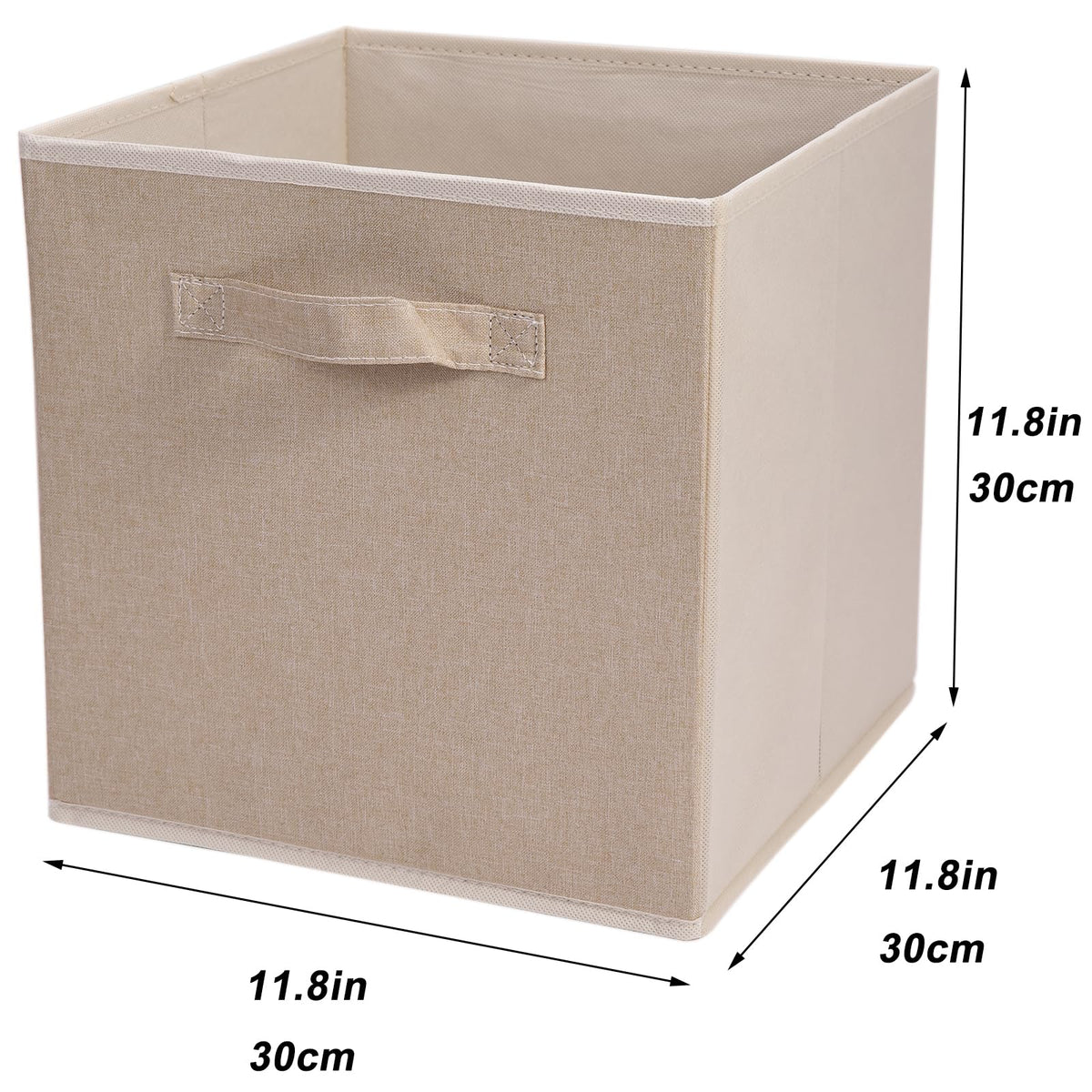 JAKAGO Foldable Storage Cubes 4 Pack, 30 x 30 x 30 cm - image 3