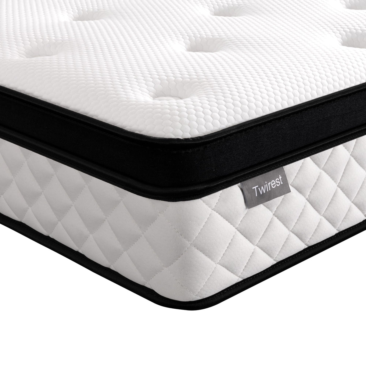 Twirest Small Double Mattress,Hybrid Mattress 120x190x25cm Pocket Sprung