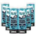 Original Source Sea Salt & Cool Mint 3-in-1 Shower Gel - 500ml (Pack of 6)