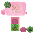 Wicked Movie Cosmetic Bag and Bath Bomb Beauty Gift Set |