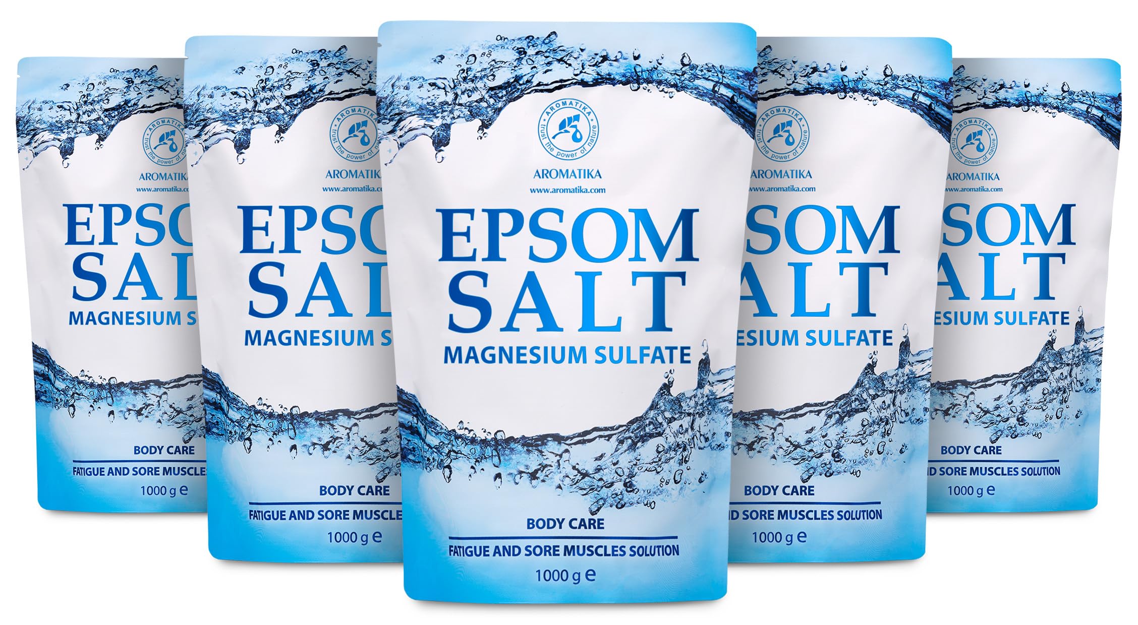 Epsom Bath Salt 5kg | 100% Pure Magnesium Sulphate Soak