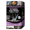 Defender Bird Spikes TV Aerial Pack - 3m Pigeon Deterrent with Glue