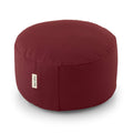 basaho Zafu Meditation Cushion | Organic Cotton Buckwheat - Tibetan Maroon