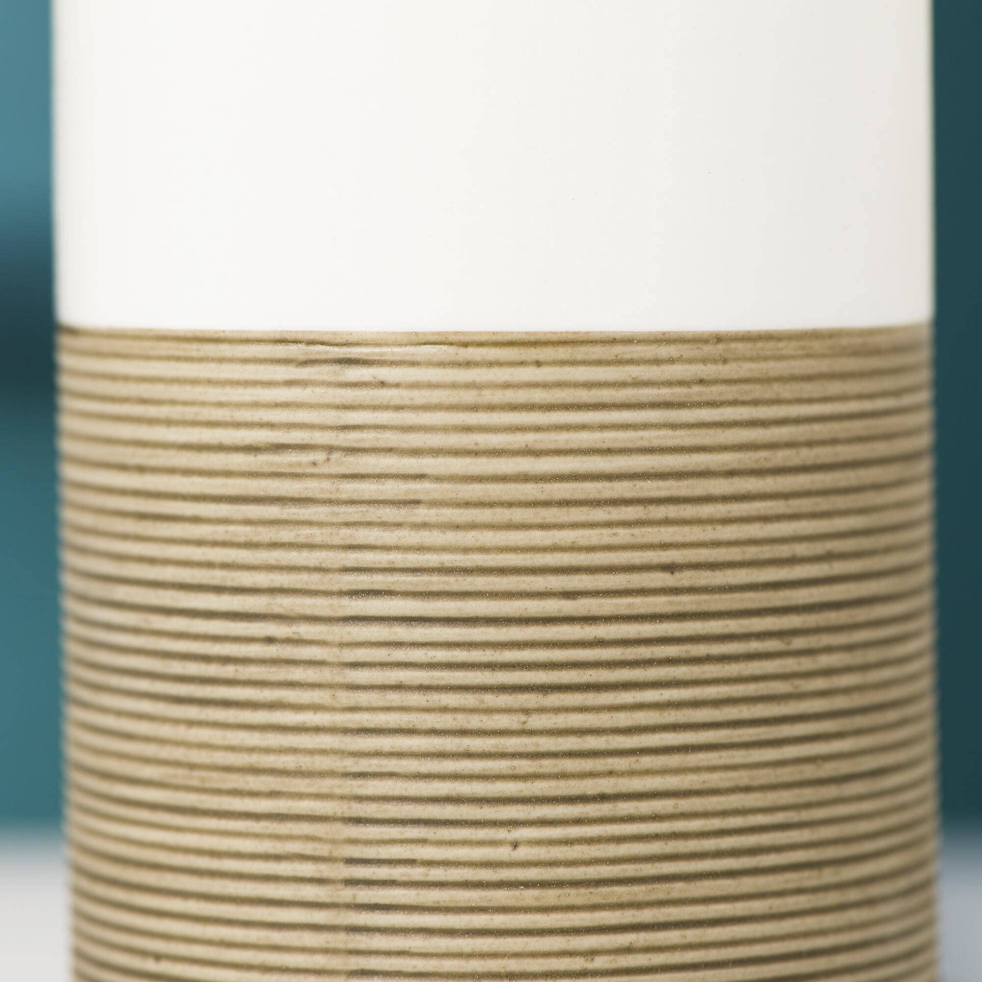 Sealskin Doppio Toilet Brush and Holder – Sand Porcelain Design